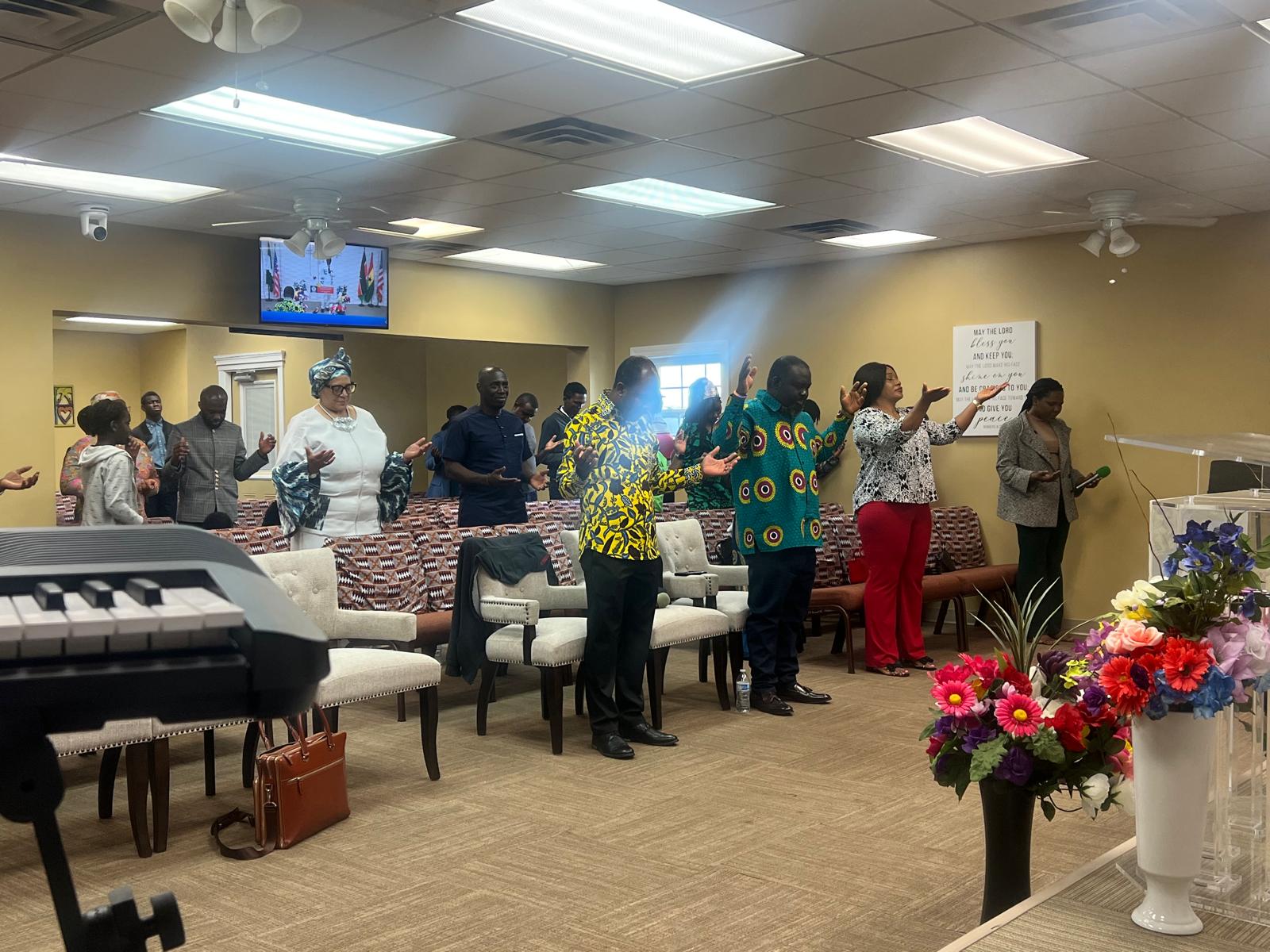 Worship Service at Apostolic Church